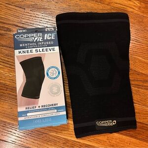 Copper Fit Black Knee Sleeve
